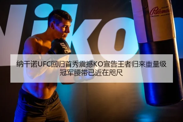 纳干诺UFC回归首秀震撼KO宣告王者归来重量级冠军腰带已近在咫尺